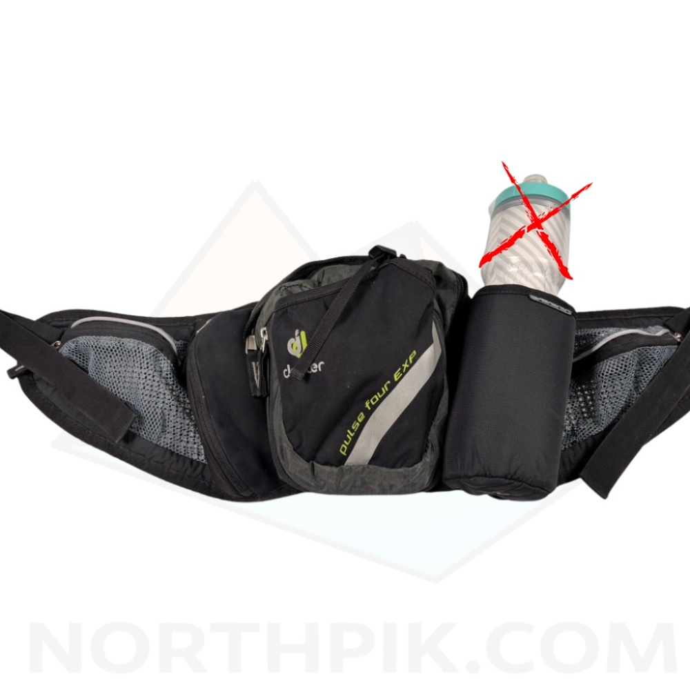 Deuter Pulse Four EXP Technical Waist Pack Black/Grey